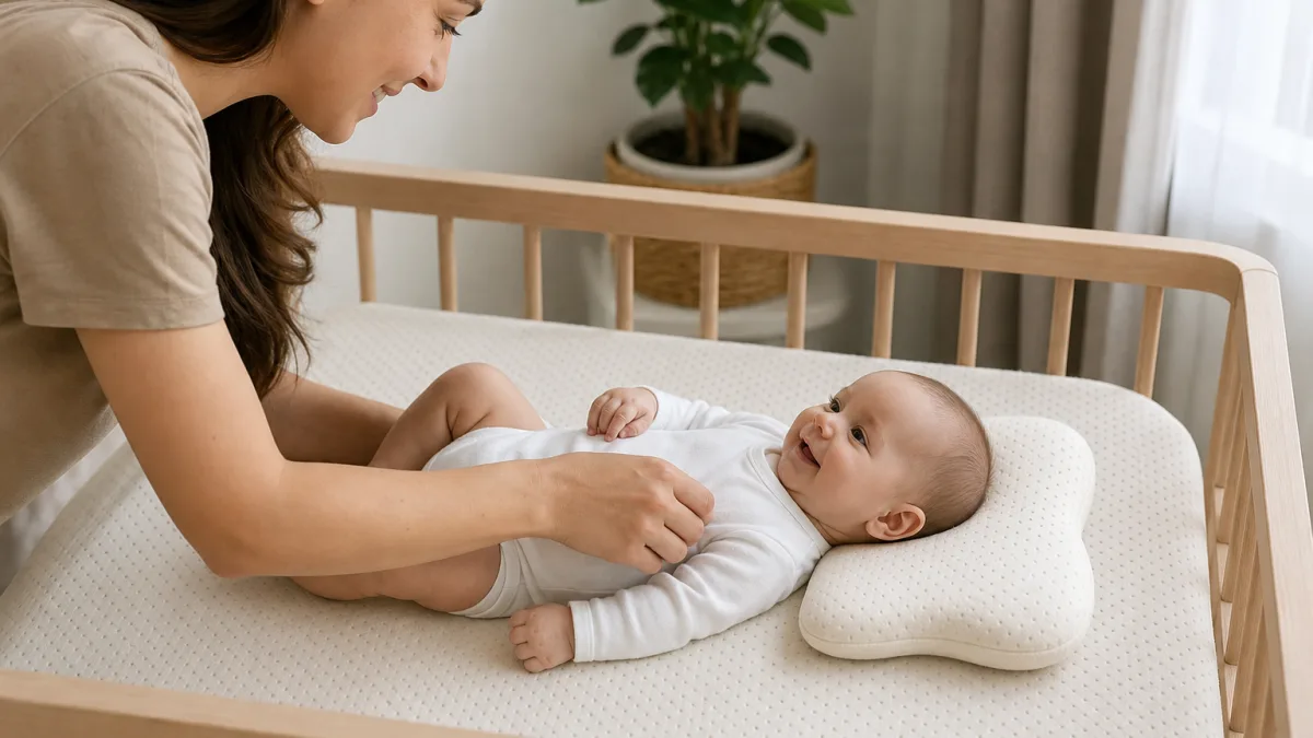تشک و بالش نوزاد ضد حساسیت برای خواب ایمن